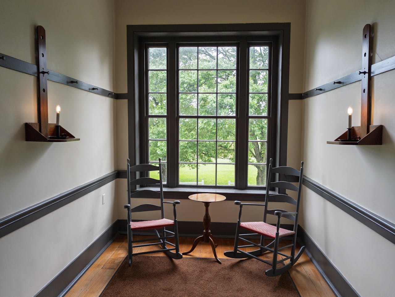 Table and Chairs by the window